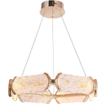 Люстра кольцевая с текстурным природным рисунком IceFlame варинант исполнения - 6 | Loft Concept в Ульяновске