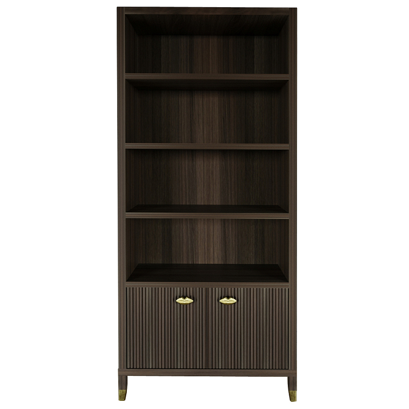 Книжный Стеллаж Elsa Dreams Walnut с задней стенкой Орех Золотой Книжный Стеллаж Elsa Dreams Walnut с задней стенкой Орех Золотой в Ульяновске | Loft Concept