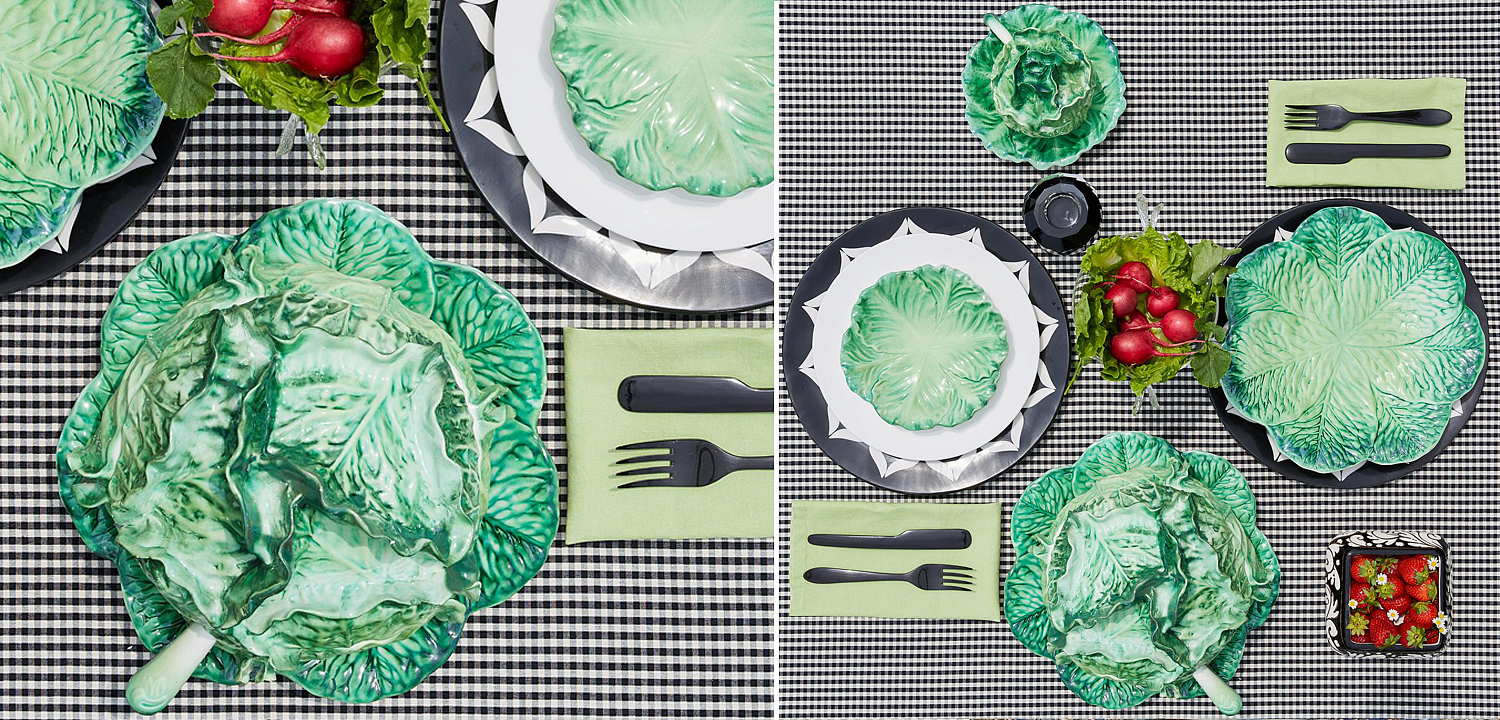 Супница SOUP BOWL CABBAGE W/PLATE D25 Супница SOUP BOWL CABBAGE W/PLATE D25 - Loft-Concept в Ульяновске