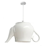 Подвесные светильники в виде белой посуды Flower Reversal варинант исполнения - 6 | Loft Concept в Ульяновске