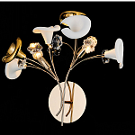 Бра в виде белых и золотых цветов каллы Refined Taste of Light варинант исполнения - 1 | Loft Concept в Ульяновске