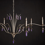 Люстра рожковая с подвесками Feminine Charm варинант исполнения - 3 | Loft Concept в Ульяновске