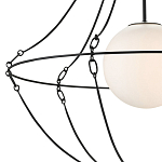 Подвесной светильник из тонких прутьев в форме колокола Forged Thin Rods варинант исполнения - 2 | Loft Concept в Ульяновске