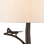 Настольная лампа с корпусом в виде ствола дерева с насекомым Twiglly варинант исполнения - 1 | Loft Concept в Ульяновске