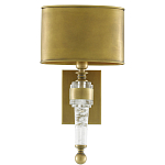 Бра с овальным абажуром на прозрачном основании Masculinity варинант исполнения - 4 | Loft Concept в Ульяновске