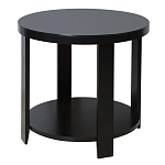 Круглый журнальный стол Jazz Black варинант исполнения - 2 | Loft Concept в Ульяновске