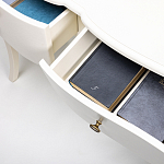 Консоль с выдвижными ящиками Colorfy White варинант исполнения - 5 | Loft Concept в Ульяновске