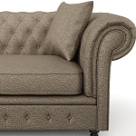 Мебельная ткань Шенилл коричневый цвет 138 см T4-21 варинант исполнения - 7 | Loft Concept в Ульяновске