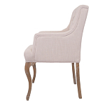 Кресло Mason Classical Armchair beige flax варинант исполнения - 1 | Loft Concept в Ульяновске