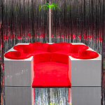 Дизайнерский модульный диван Poltronova Safari Sofa варинант исполнения - 13 | Loft Concept в Ульяновске