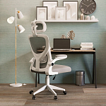 Кресло для компьютерного стола Easement Grey&White варинант исполнения - 10 | Loft Concept в Ульяновске