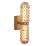 Бра с факутрным стеклянным плафоном Шампань Sonora варинант исполнения - 1 | Loft Concept в Ульяновске