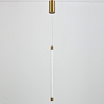 Подвесной светильник в форме цилиндра Trumpet Tube Brass варинант исполнения - 6 | Loft Concept в Ульяновске