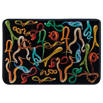 Ковер Seletti Rectangular Rug Snakes Small Ковер Seletti Rectangular Rug Snakes Small