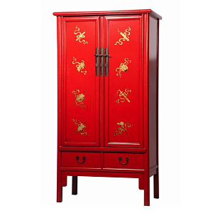Шкаф Chinese Rack Red