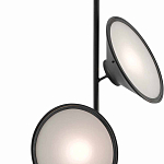 Торшер черный с 2-мя большими лампами Black Diffusers варинант исполнения - 1 | Loft Concept в Ульяновске