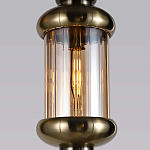 Подвесной светильник с янтарным стеклянным плафоном Amber Queen варинант исполнения - 4 | Loft Concept в Ульяновске