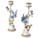 Подсвечник Candleholder Birds Atlanta Set 2 Pcs варинант исполнения - 1 | Loft Concept в Ульяновске