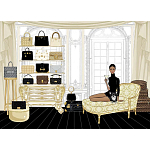 Megan Hess The Bag варинант исполнения - 2 | Loft Concept в Ульяновске