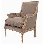 Кресло William Classical Armchair brown flax варинант исполнения - 3 | Loft Concept в Ульяновске