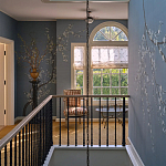 Обои ручная роспись Nara Original colourway on Summer Sky slub silk варинант исполнения - 2 | Loft Concept в Ульяновске