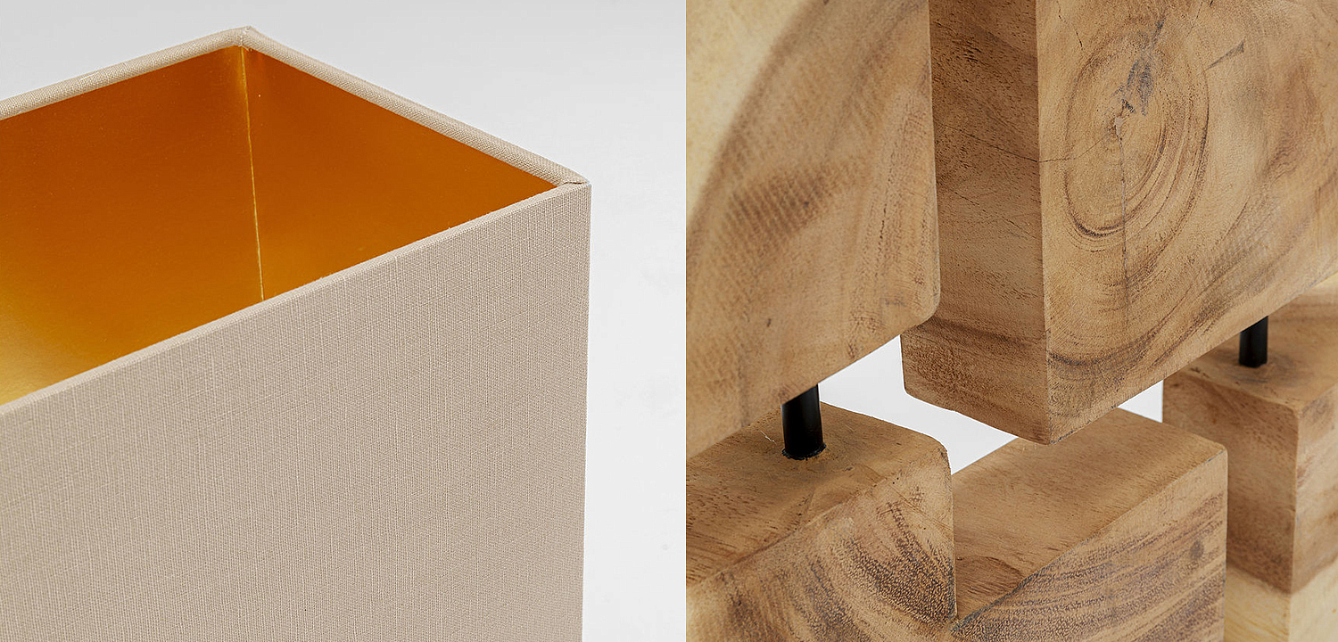 Настольная лампа Saw Cut Acacia - Loft-Concept в Ульяновске