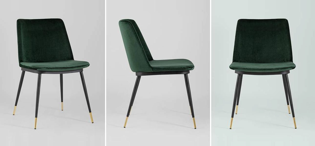 Стул Melissa Chair Зеленый Велюр Стул Melissa Chair Зеленый Велюр - Loft-Concept в Ульяновске
