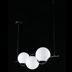 Люстра подвесная светодиодная Jagna Black and White варинант исполнения - 3 | Loft Concept в Ульяновске