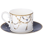 Чайный набор из фарфора с изображением лошадей на 6 персон 12 предметов Porcelain Horse Set   варинант исполнения - 2 | Loft Concept в Ульяновске