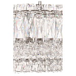 Люстра подвесная круглая из прозрачного хрусталя с корпусом из металла цвета хром Selfsufficient варинант исполнения - 2 | Loft Concept в Ульяновске