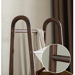 Вешалка деревянная с 2- мя ящиками Moon Walnut Furniture варинант исполнения - 6 | Loft Concept в Ульяновске