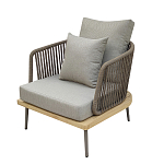 Кресло уличное серое Street Comfort  варинант исполнения - 1 | Loft Concept в Ульяновске