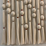 Панно на стену из хлопковых нитей White Morse Wall Hanging  варинант исполнения - 1 | Loft Concept в Ульяновске