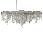 Люстра подвесная с металлическими дугами и длинными цепочками 115 см Atlantis Chain варинант исполнения - 15 | Loft Concept в Ульяновске