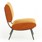 Дизайнерское кресло без подлокотников Gio Ponti ROUND D.154.5 Armchair варинант исполнения - 8 | Loft Concept в Ульяновске