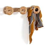 Деревянная настенная вешалка Alma Wood Hanger варинант исполнения - 3 | Loft Concept в Ульяновске