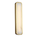 Бра в металлическом корпусе с рассеивателем из бежевого алебастра Cryptocrystalline Stone варинант исполнения - 1 | Loft Concept в Ульяновске