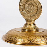 Кофейный стол из металла с круглой столешницей Table Gold Metal варинант исполнения - 3 | Loft Concept в Ульяновске