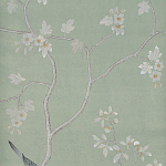 Обои ручная роспись Badminton Mercury Grey варинант исполнения - 2 | Loft Concept в Ульяновске