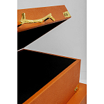 Комплект оранжевых чемоданов Golden Twigs варинант исполнения - 3 | Loft Concept в Ульяновске