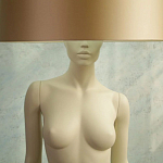 Лампа MANNEQUIN LAMP с абажуром изгибы тела варинант исполнения - 8 | Loft Concept в Ульяновске