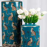 Ваза фарфоровая с крышкой Leopard Ccollection варинант исполнения - 4 | Loft Concept в Ульяновске