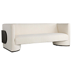 Трехместный диван Florida Sofa  с элегантным деревянным декором  варинант исполнения - 1 | Loft Concept в Ульяновске