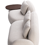 Модульный Диван Orus с овальным столиком  варинант исполнения - 5 | Loft Concept в Ульяновске