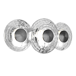 Бра из трех стеклянных фактурных дисков Eyepiece варинант исполнения - 5 | Loft Concept в Ульяновске