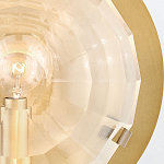 Бра округлой формы с многогранным стеклянным плафоном Hinkley варинант исполнения - 9 | Loft Concept в Ульяновске