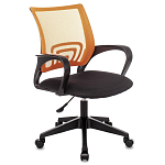 Офисное кресло с основанием из черного пластика Desk chairs Orange варинант исполнения - 1 | Loft Concept в Ульяновске
