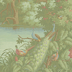 Обои ручная роспись Le Brésil Pastel варинант исполнения - 1 | Loft Concept в Ульяновске