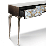 Консоль с 3-мя выдвижными ящиками и фасадом с эффектом трещины Visionnaire варинант исполнения - 1 | Loft Concept в Ульяновске