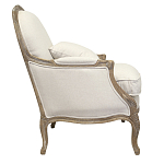 Кресло Ava Classical Armchair beige flax варинант исполнения - 1 | Loft Concept в Ульяновске
